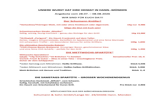 Wochenangebote